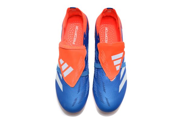 Adidas Predator Accuracy+ FG spetslös Fotbollsskor Blå Orange